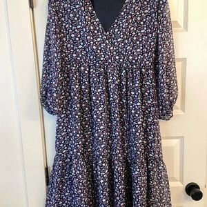 Madewell midi floral dress
